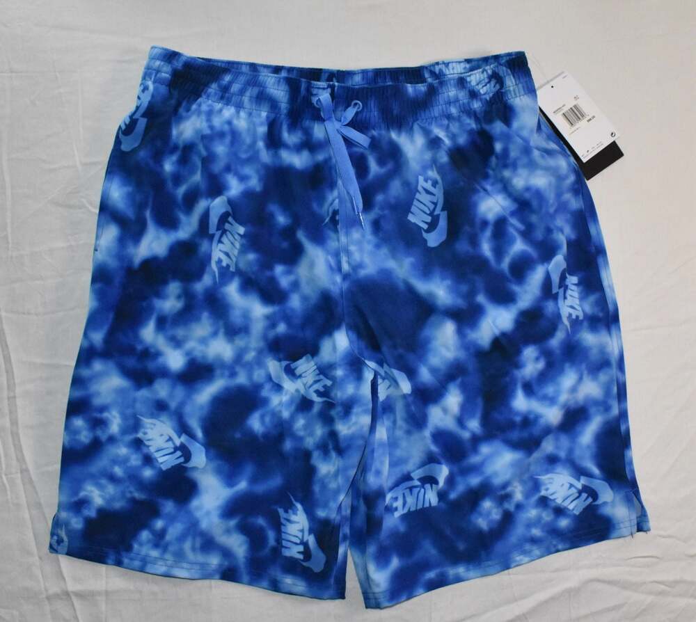 Nike Swim Breaker 9" Fully Lined Volley Shorts In Blue XL (1051)
